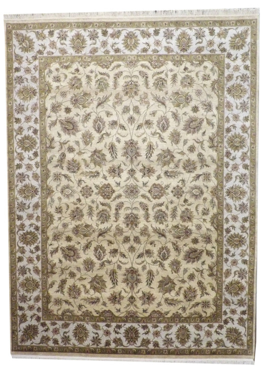 Fine Kashan Tie Dye 9'0"x12'0" Hand-knotted Rug -w310