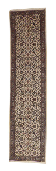 Traditional Fine Mashada Wool Hand Knotted Rug 2.10x11.7 -w20015