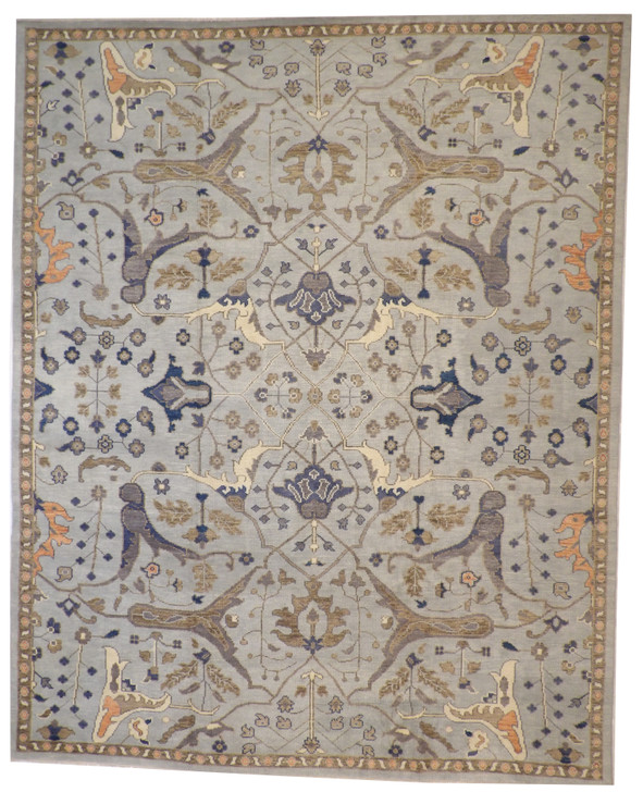 Oushak Zigler Hand knotted 11'10" x 14'8" - w20190