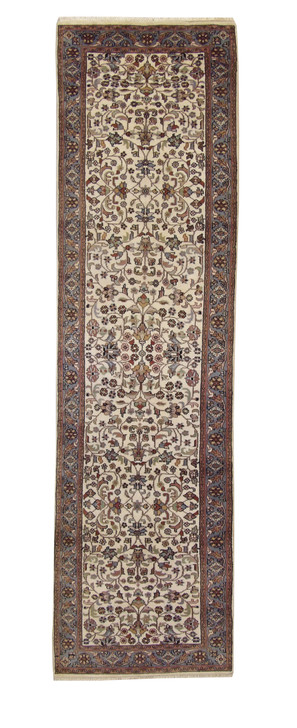 Traditional Fine Herati Wool Hand Knotted Rug 2.9x9.11 -w20005