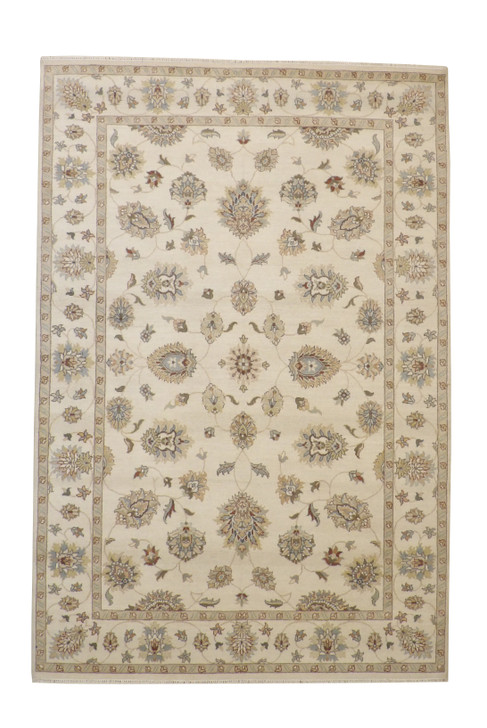 Oushak Zigler Wool Hand Knotted Rug 6X9 - w20127