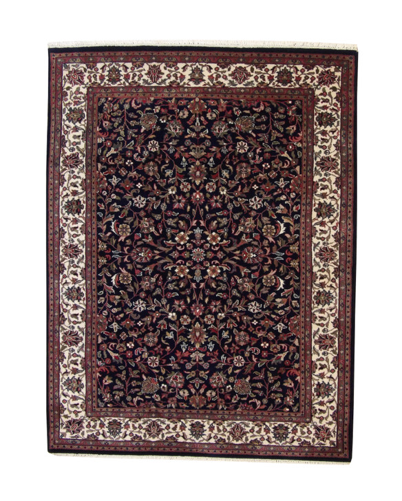 Traditional Fine Heraki Wool Hand Knotted Rug 5.0X8.0 - w2206