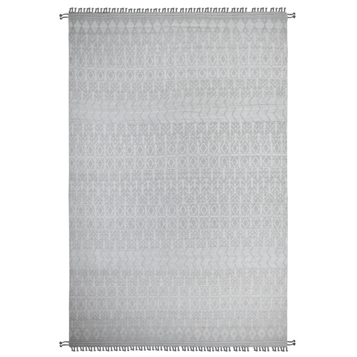 Tribal & Geometric Wool Hand Knotted Rug Ivory No Border 9.9X15.4 -O089173