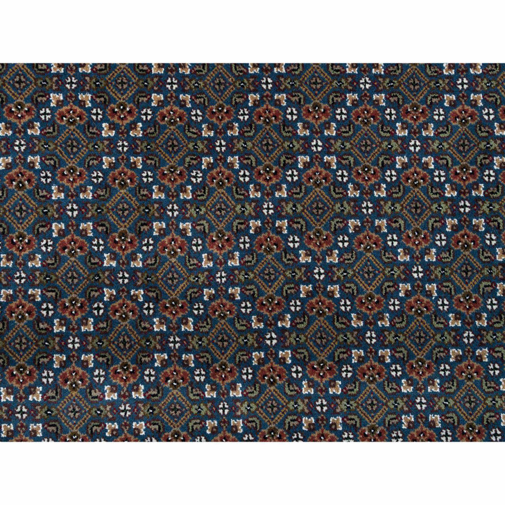 Fine Oriental Wool Hand Knotted Rug Blue 8.0x10.4 -O065793