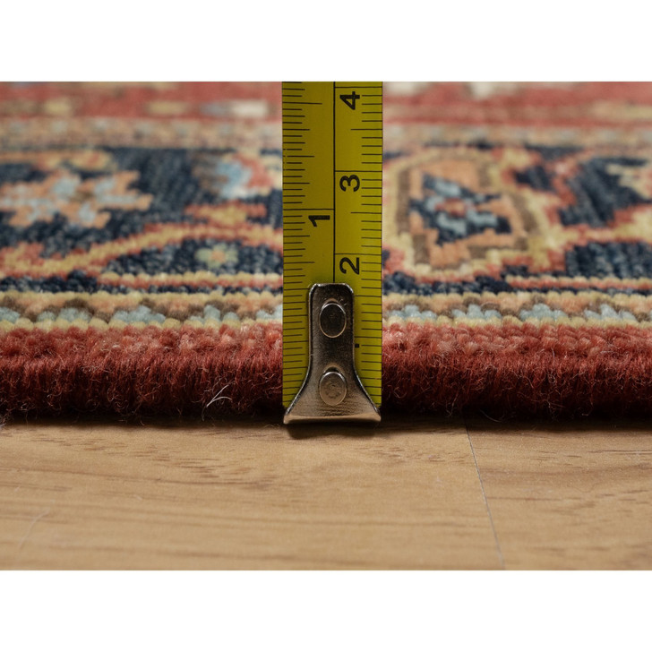 Heriz Wool Hand Knotted Rug Red 2.8x9.11 -O091243