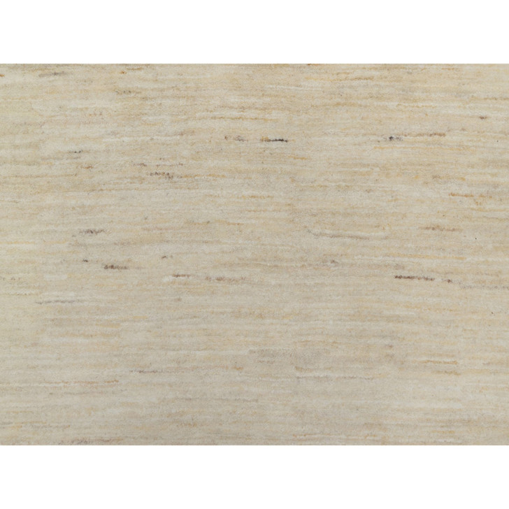 Modern and Contemporary Wool Hand Knotted Rug Ivory 9.10x9.10 -O091307