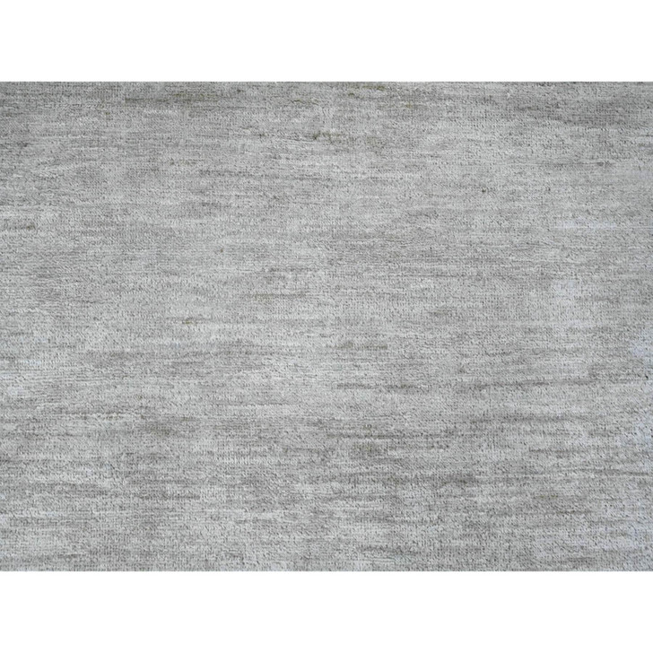 Modern and Contemporary Wool Hand Knotted Rug Grey 8.7x11.9 -O020143
