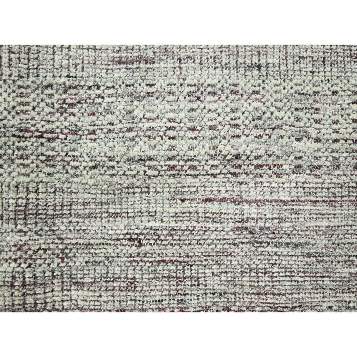 Modern and Contemporary Wool Hand Knotted Rug Red 8.9x12.1 -O076296