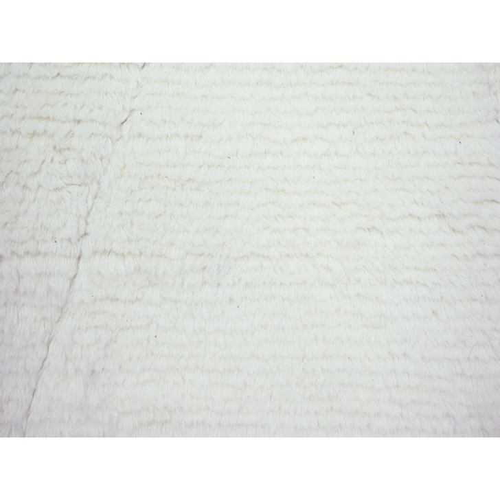 Modern and Contemporary Wool Hand Knotted Rug Ivory 9.1x12.3 -O076219