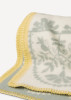 Oleana - Baby Blanket: Off White, 208-F_brushed finish detail