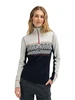 Dale of Norway - Moritz Women's Base Layer Sweater: Navy/White/Raspberry, 92681-C_model front
Dale of Norway Moritz Women’s superfine merino wool base layer sweater in Navy, Off White and Raspberry with classic Norwegian ski pattern