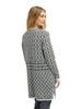 Dale of Norway - Ingeborg Women's Cardigan: Off White/Black, 83521-A00_back
Photo credits: Dale of Norway
Lightweight mid-layer with long length, crewneck, and 2-way zipper front. All-over design with pattern shifts at the waist.