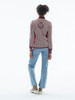 Dale of Norway Christiania Women's Cardigan - Ruby Mel/Off White, 81951-Q_back