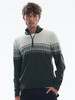 Dale of Norway Hovden Sweater, Mens -  Dark Green/Light Charcoal/Off White,93441-N_detail