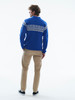 Dale of Norway Moritz Men's 1/4 Zip Sweater - Ultramarine/Off White/Navy, 91391-H_back