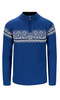Dale of Norway Moritz Men's 1/4 Zip Sweater - Ultramarine/Off White/Navy, 91391-H_product