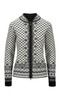 Dale of Norway Solfrid Women's Cardigan - Off White/Black/Schiefer, 83341-J_product