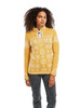 Dale of Norway Peace Women's Sweater, Mustard/Off White, 13312-O00_front b