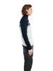 Dale of Norway Dalestolen Men's 1/4 Zip Sweater, Off White/Navy, 95611-A00_Model right side
Photo credits: Dale of Norway
lightweight merino wool mid layer sweater with a high neck and historic Cortina pattern