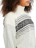 Dale of Norway Valloy Women's Sweater, Off White/Black, 95261-A00_EC5 detail a