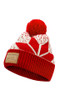 Dale of Norway Winter Star Hat, Raspberry/Off White, 48991-B00