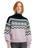 Dale of Norway Randaberg Women's Sweater, Lavendar/Navy/Dusty Green, 95761-Q01 ecom 1