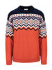 Dale of Norway Randaberg Mens Crewneck Sweater, Orange/Navy/Lavender, 95751-K00_Product