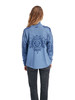 Dale of Norway Rosendal Women's Sweater, Blue Shadow/Indigo, 95801-D00_EC4