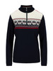 Dale of Norway Liberg Women's 1/4 zip Sweater, Marine/Off White/Raspberry, 95901-C00_Product