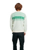 Dale of Norway Valloy Men's Crewneck Sweater, Off White/Bright Green, 95271-N02_EC4-back
