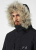 Helly Hansen - Varanger Men's Parka: Black, 53848_990_fur hood detail