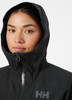 Helly Hansen - Verglas 3L Women's Shell Jacket: Black, 63174_990_collar deatail