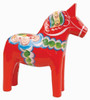 Authentic Swedish Dala Horse, 6.5 inches