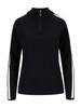 Dale of Norway - Sarstind 1879 Women's 1/4 Zip Sweater: Black/Off White, 95641-F00_product