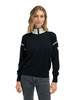 Dale of Norway - Sandvik Women's 1/4 Zip Sweater: Black/Off White, 96001-F00_front