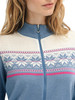 Dale of Norway - Liberg Women's Cardigan: Blue Shaddow/Off White/Allium, 85761-D00_detail