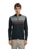 Dale of Norway - Liberg Men's Cardigan: Dark Charcoal/Smoke/Red Rose, 85711-F00_front
Photo credits: Dale of Norway
Lightweight cardigan sweater with a full length zipper, medium high neck, and J-sleeves.