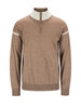 Dale of Norway - Sandvik Men's 1/4 Zip Sweater: Mountainstone/Off White, 95991-P00_product