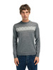 Dale of Norway - Stenberg Sweater: Smoke/Off White/Charcoal, 96031-T00_front