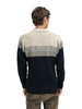 Dale of Norway - Moritz Men's 1/4 Zip Sweater: Black/Sand/Smoke, 91391-F01_back