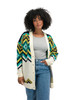 Dale of Norway - Skala Women's Cardigan: Off White/Peacock/Sweet Honey, 85631-A01_front