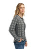 Dale of Norway - Othelie Women's Cardigan: Black/Off White, 85681-F00_side