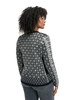 Dale of Norway - Singsaker Women's Cardigan: Black/Off White/Schiefer, 85741-F00_back