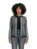 Dale of Norway - Singsaker Women's Cardigan: Black/Off White/Schiefer, 85741-F00_front