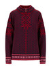 Dale of Norway - Leknes Women's Sweater: REd Rose/Navy/Light Purple, 95921-B00_product