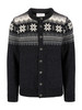 Dale of Norway - Veafjord Men's Cardigan: Dark Charcoal/Cream/Smoke, 85731-E00_product