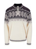 Dale of Norway - Vail Unisex 1/4 Zip Sweater: Off White/Coffee/Mountainstone, 90331-P00_product