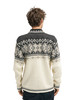 Dale of Norway - Vail Unisex 1/4 Zip Sweater: Off White/Coffee/Mountainstone, 90331-P00_back