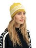 Dale of Norway - Dystingen Hat: Sweet Honey/Off White/Mustard, 48981-O01_model