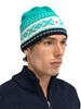 Dale of Norway - Dystingen Hat: Peacock/Off White/Marine, 48981-G00_model Masculine